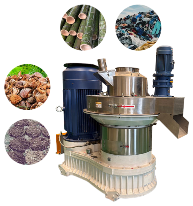 Biomass pellet machines facilitate green energy transition under the “dual carbon” goals.