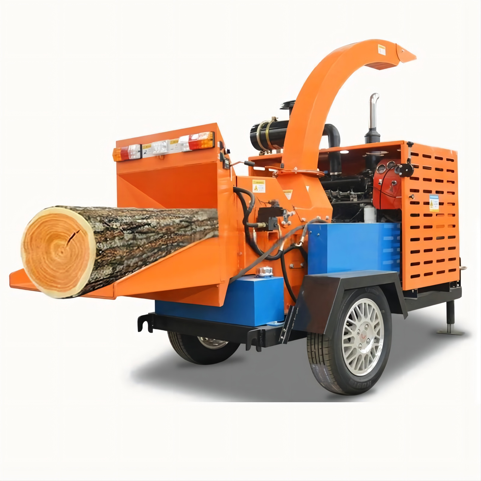 Types and uses of wood shredders